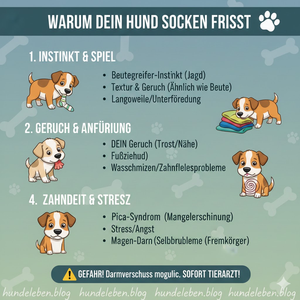 Warum dein Hund Socken frisst
