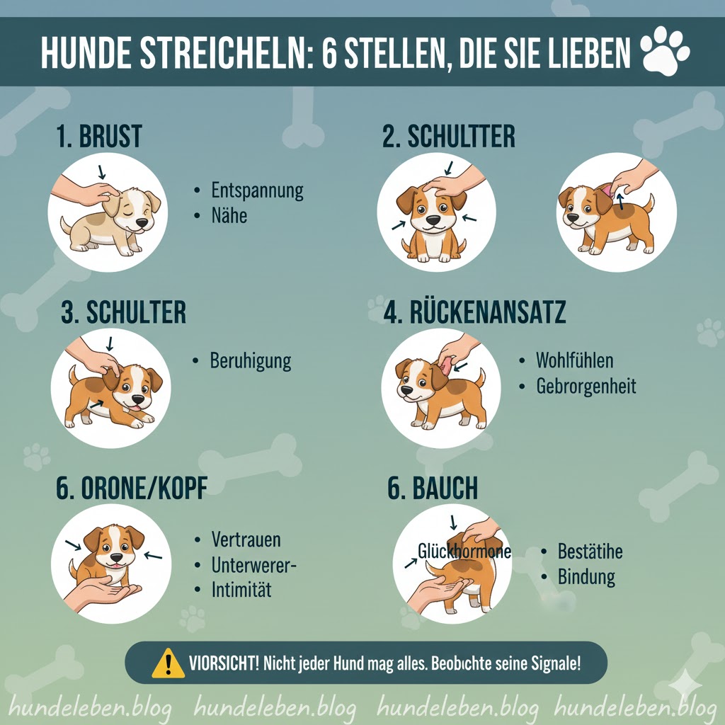 werden Hunde Streicheln