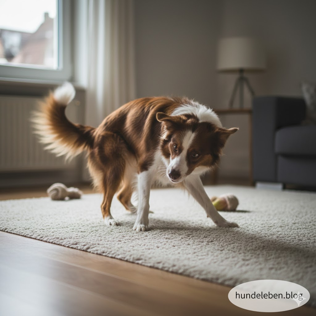 Schwanzjagen beim Hund