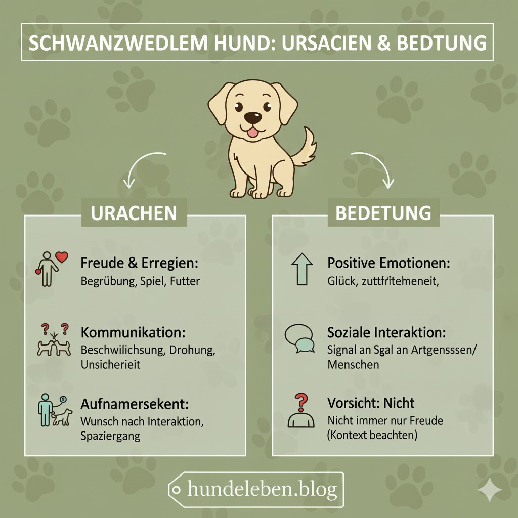 Schwanzwedeln beim Hund