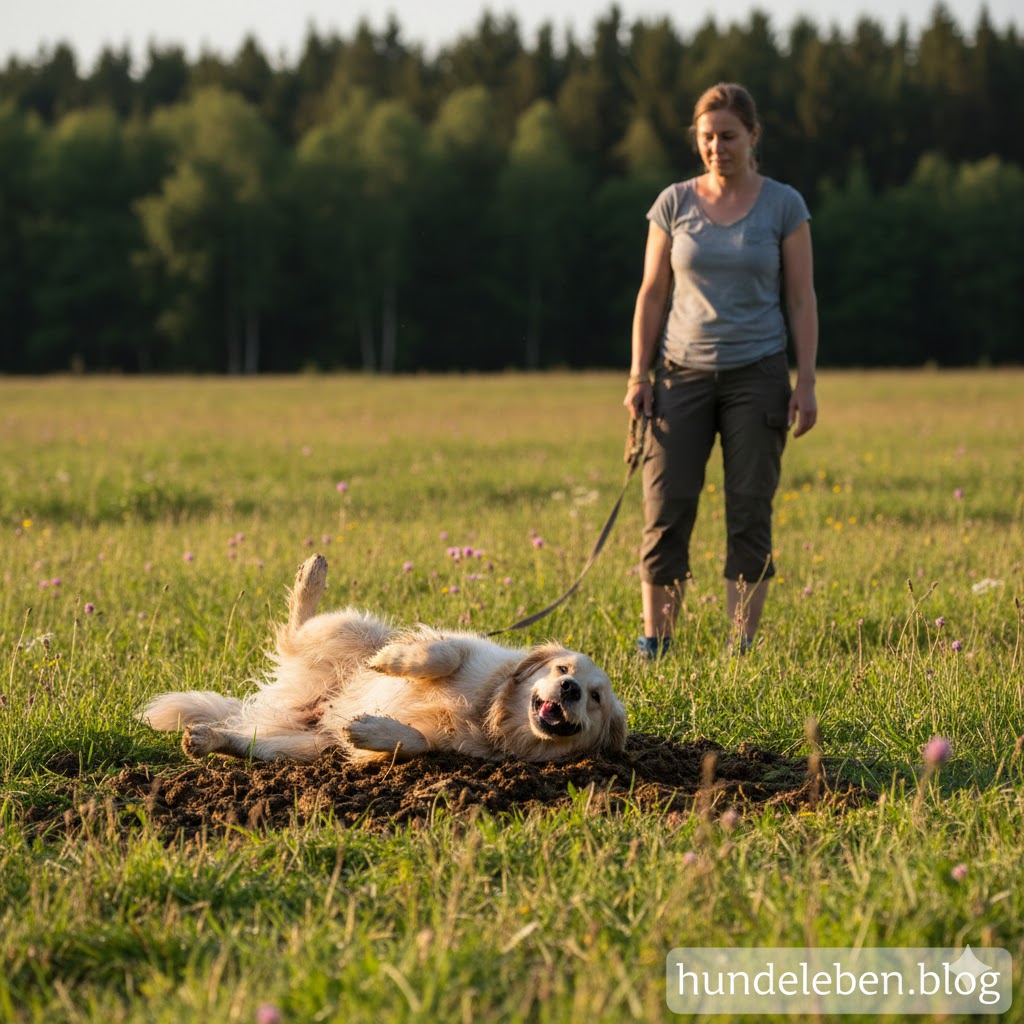 Warum Hunde sich in Kot wälzen
