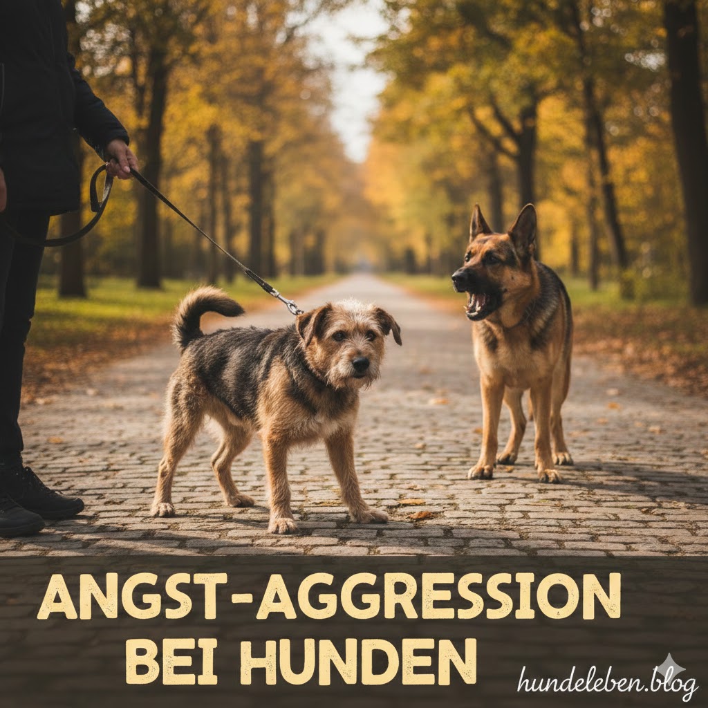 Angstaggression bei Hunden erkennen