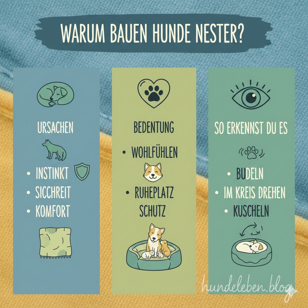 Warum bauen Hunde Nester