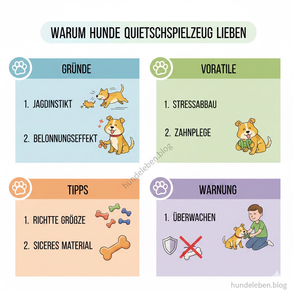 Warum Hunde Quietschspielzeug lieben