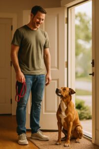 Geduld an Türen trainieren