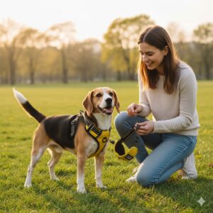 Hundegeschirr antrainieren