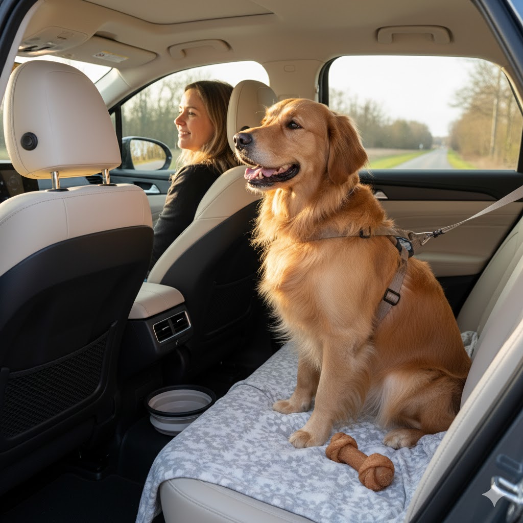 Sieben Tipps, um Ihren Hund ans Autofahren zu gewöhnen