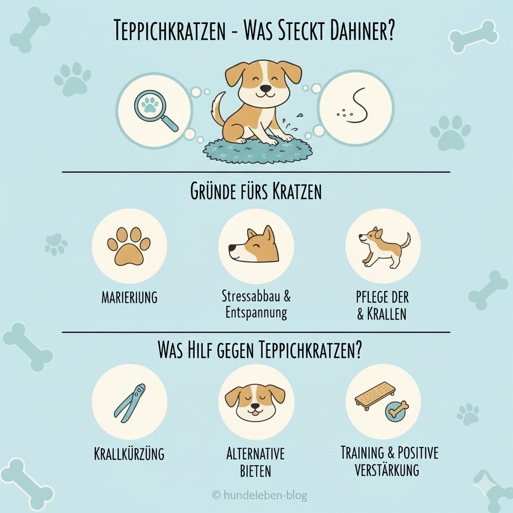 Teppichkratzen Hund