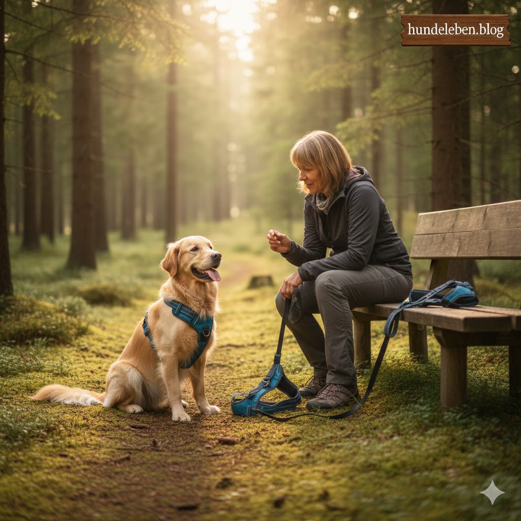 Hundegeschirr antrainieren