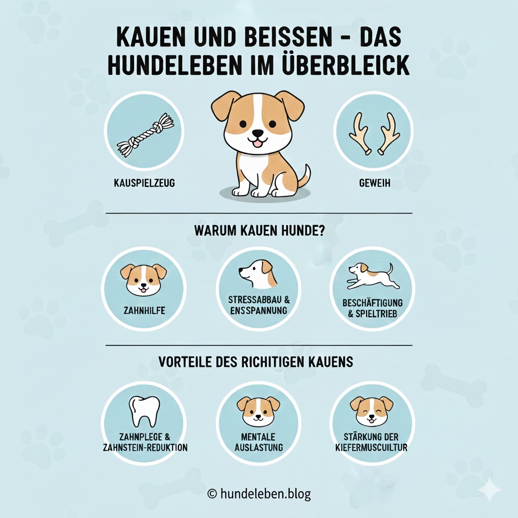 Kauen und Beißen Hund