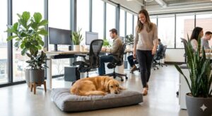 Hund ins Büro mitnehmen