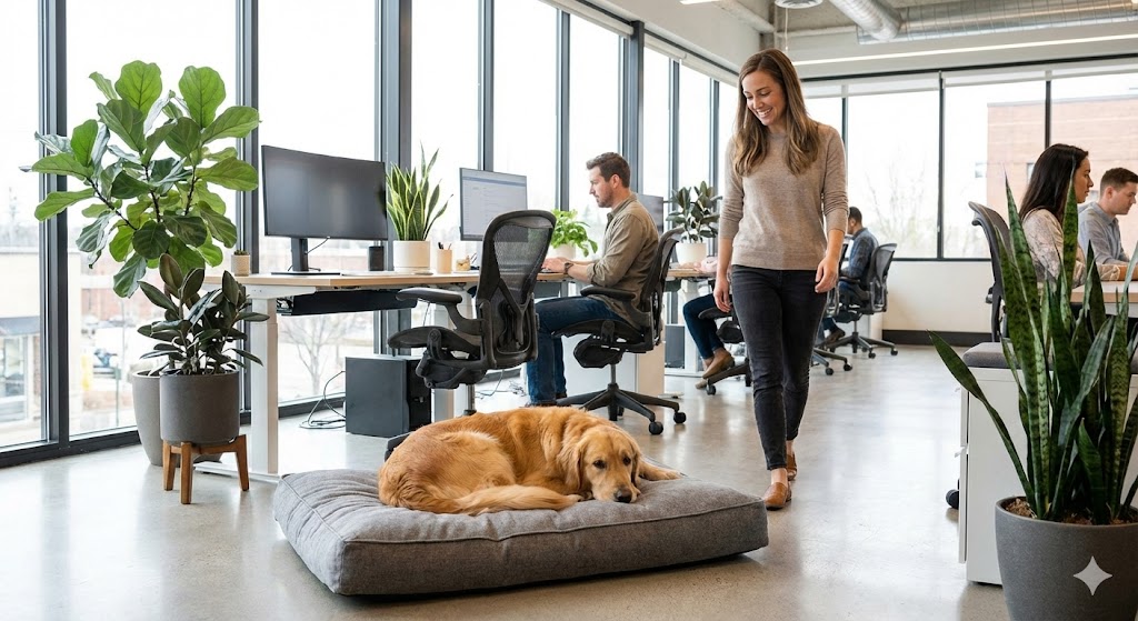 Hund ins Büro mitnehmen